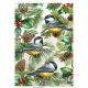 FLAG GARDEN WINTER CHICKADEES