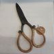 SCISSORS HAND FORGED CANE