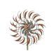 SPINNER COPPER PETALS WIND SPINNER