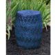GARDEN STOOL MARSHALL DARK BLUE