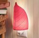 EANGEE LEAF NIGHTLIGHT RED