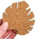 Cork Coaster Monstera Leaf 4